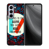 Twenty One Pilots Quote Case Samsung Galaxy z Fold 5 5G BC2582