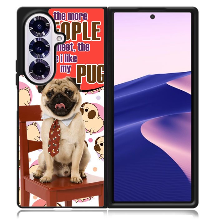 Pug Life Samsung Galaxy Z Fold 7 5G Case BC2585