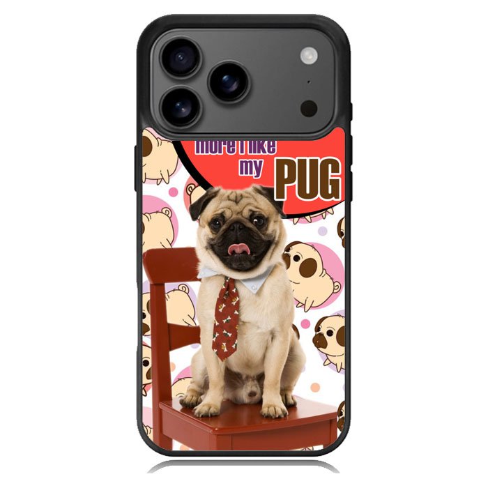 Pug Life iPhone 17 Pro Case BC2585