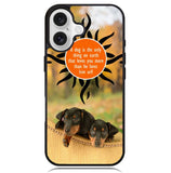 Dachshund Dog Case iPhone 16 BC2587