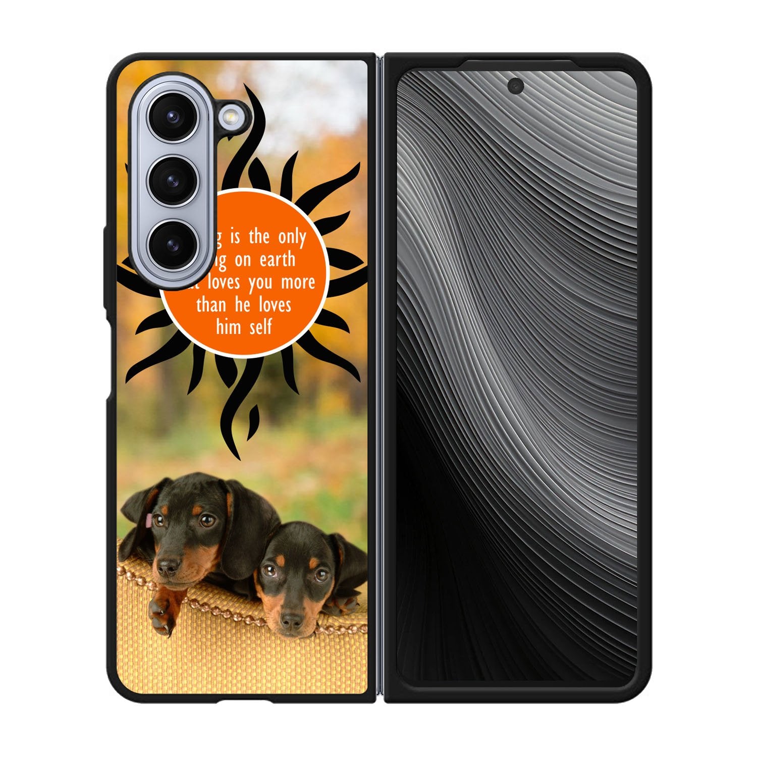 Dachshund Dog Case Samsung Galaxy z Fold 5 5G BC2587