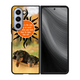 Dachshund Dog Case Samsung Galaxy z Fold 5 5G BC2587