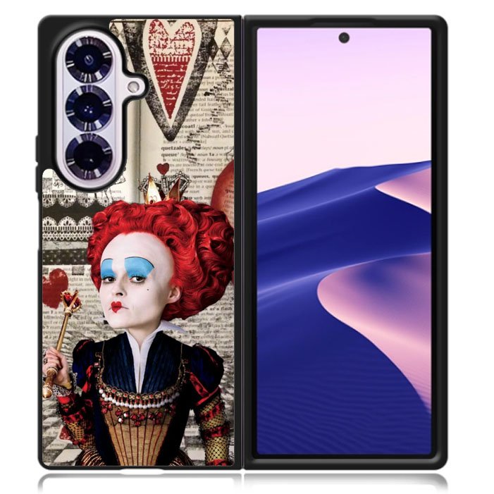 Red Queen Samsung Galaxy Z Fold 7 5G Case BC2296