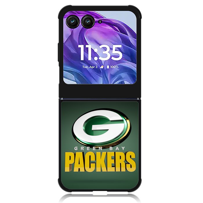 Green Bay Packers Logo 6th Motorola Moto Razr 2024 , Moto Razr 50 Case