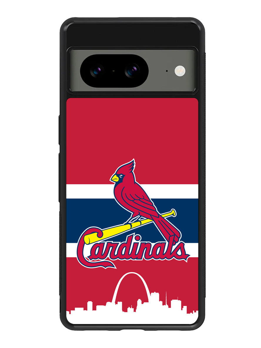 St Louis Cardinal City Google Pixel 8a Case
