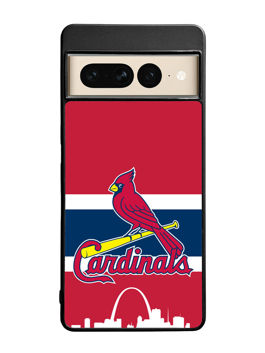 St Louis Cardinal City Google Pixel 7 Pro Case