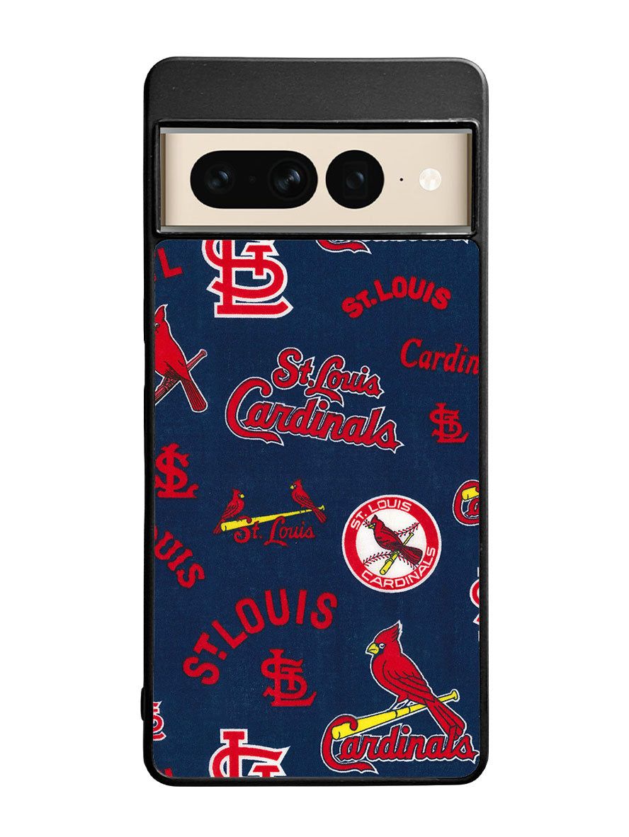 St Louis Cardinals Pattern Google Pixel 7 Pro Case