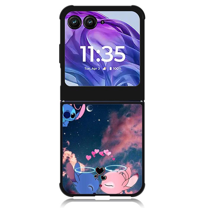 Couple Stitch Motorola Moto Razr 2024 , Moto Razr 50 Case