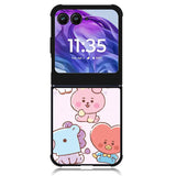 BTS Kawaii Motorola Moto Razr 2024 , Moto Razr 50 Case