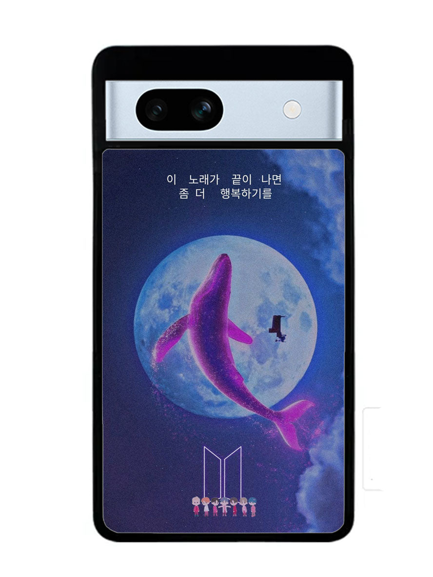 BTS and Moon Google Pixel 7A Case