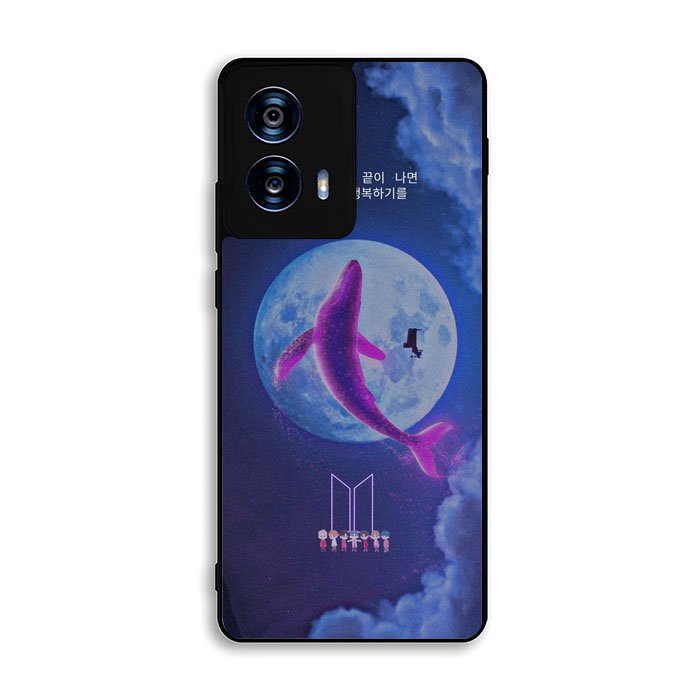 BTS and Moon Motorola Moto G Power 5G 2024 Case FE0741