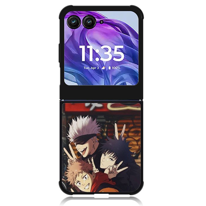 Jujutsu Kaisen Team Motorola Moto Razr 2024 , Moto Razr 50 Case