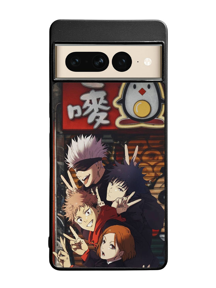 Jujutsu Kaisen Team Google Pixel 7 Pro Case
