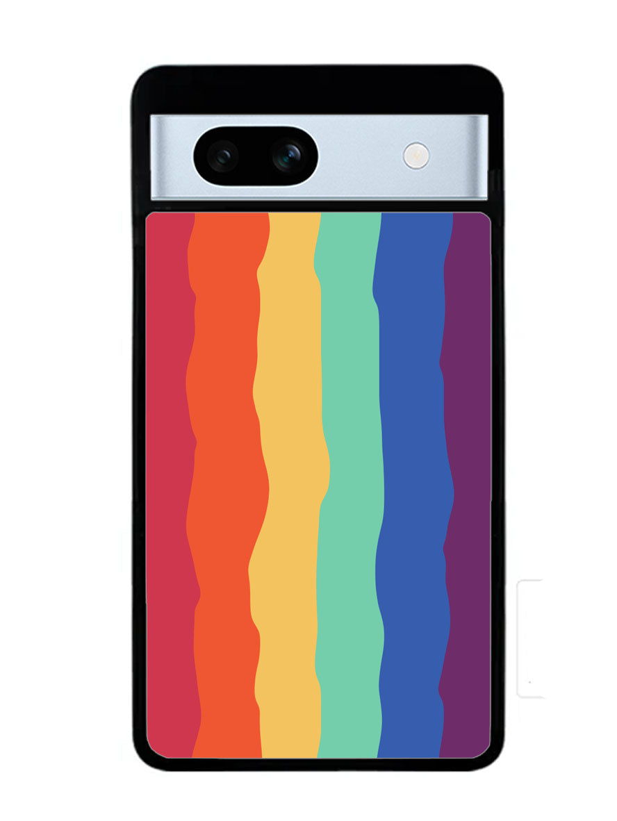 Pride Rainbow Stripes Google Pixel 7A Case