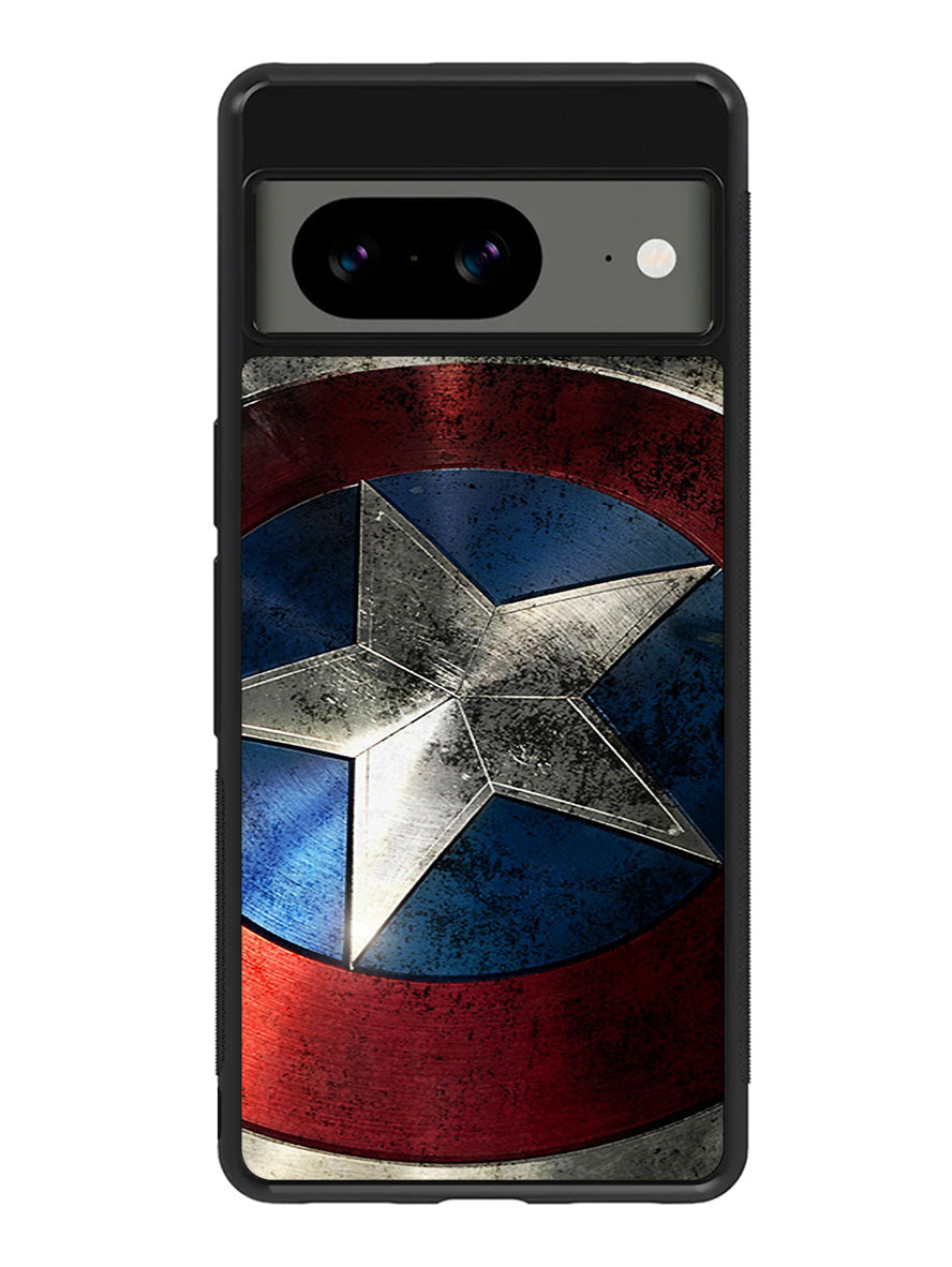 Captain America Shield Snap Google Pixel 8a Case