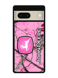 John Deere Pink Camo Google Pixel 7 Case