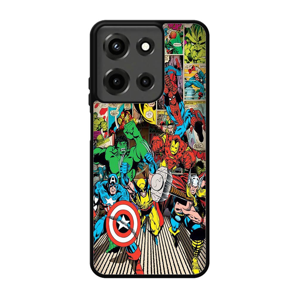 Marvel Comic Artwork Motorola Moto G 5G 2025 Case FE5429