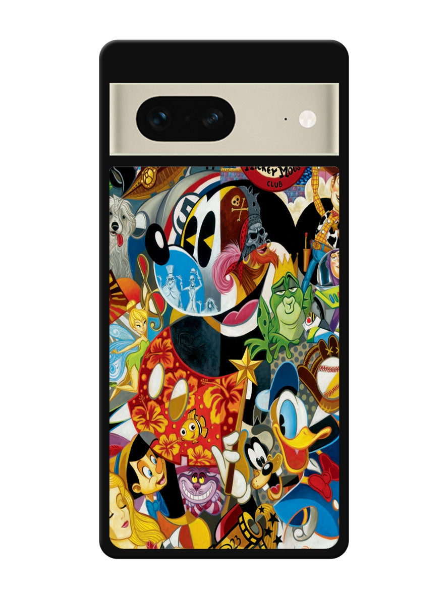 Disney Mickey Mouse Collage Google Pixel 7 Case