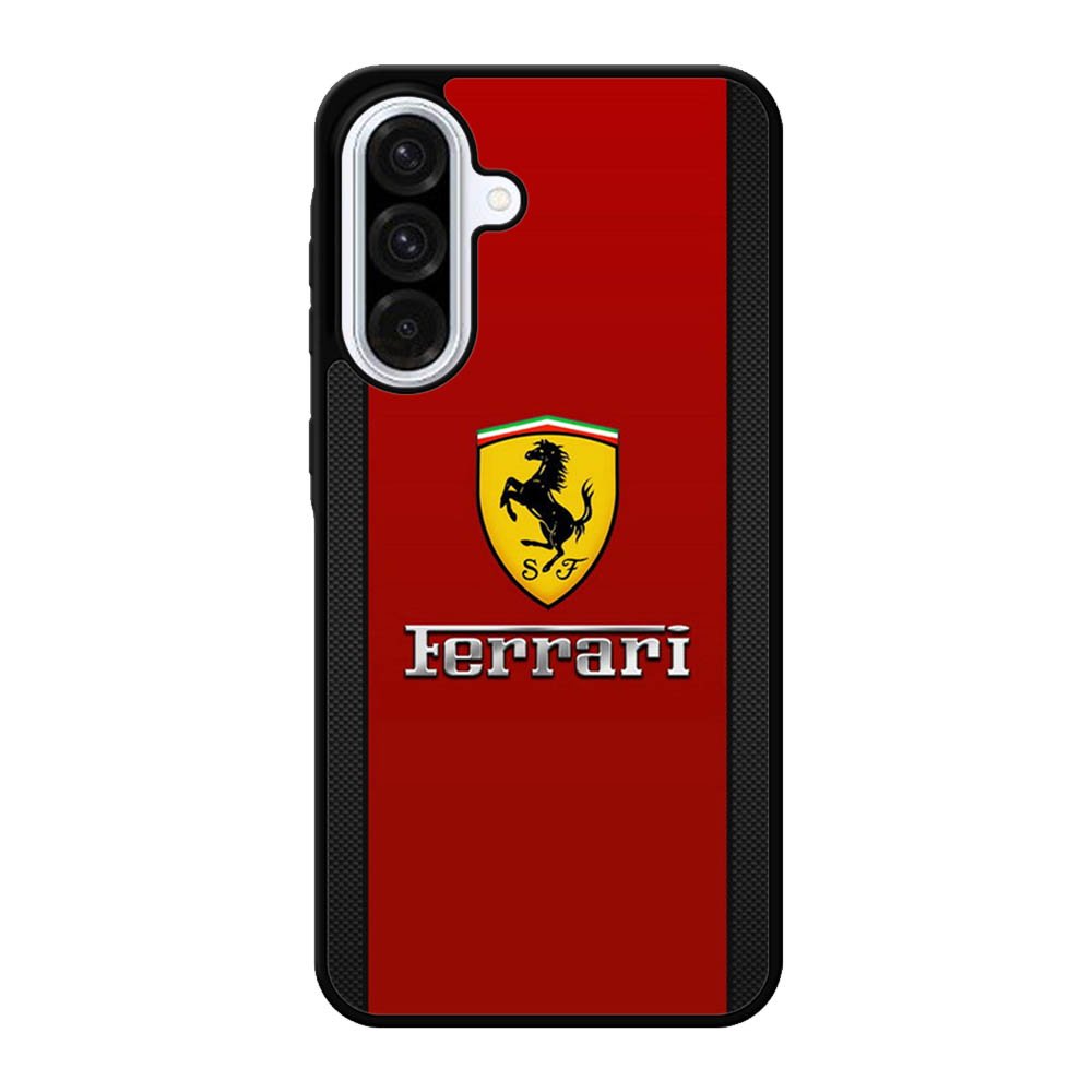 Ferrari Chrome Logo Samsung Galaxy A56 Case FE4763