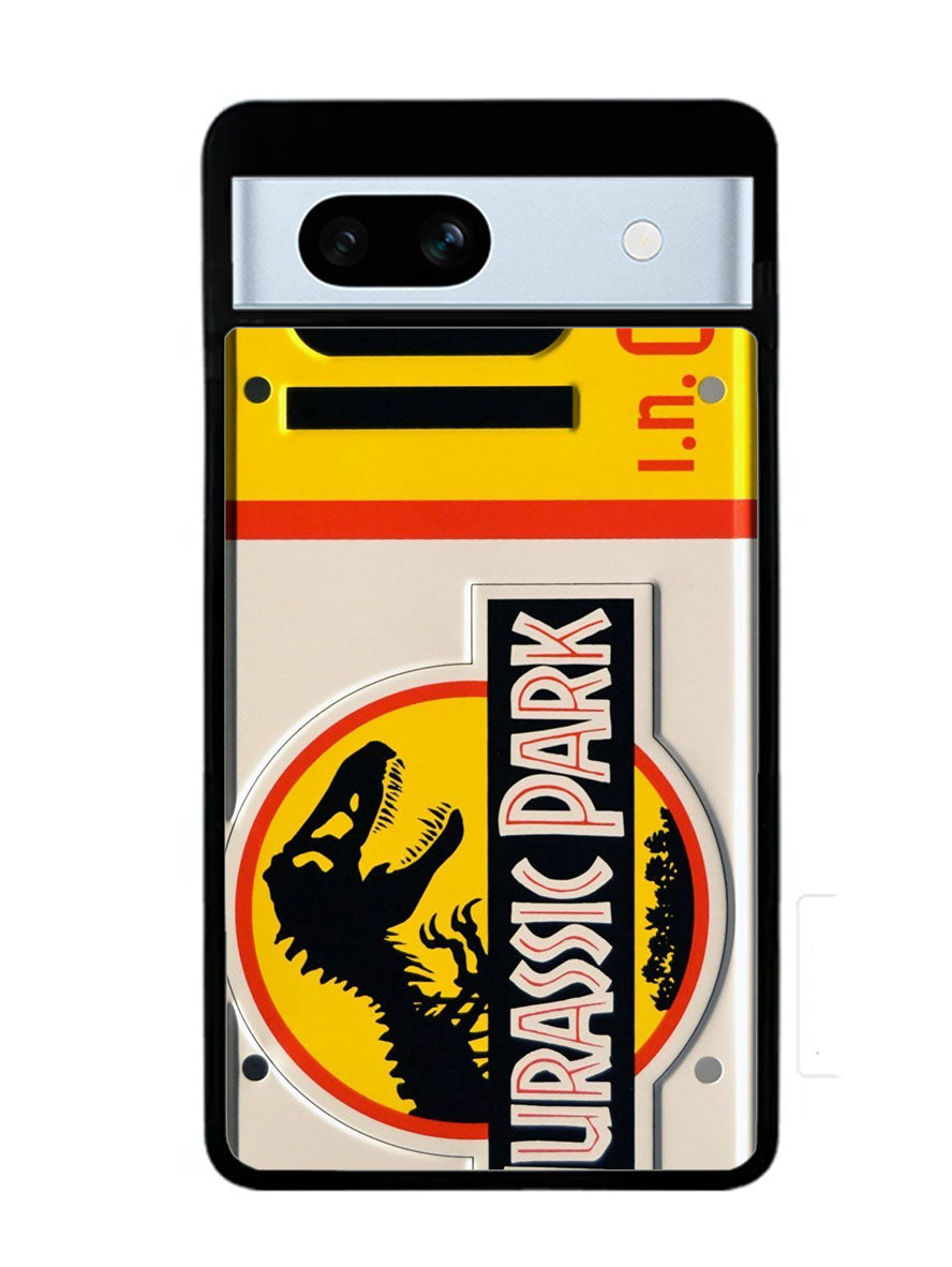 Jurassic Park Jeep License Google Pixel 7A Case