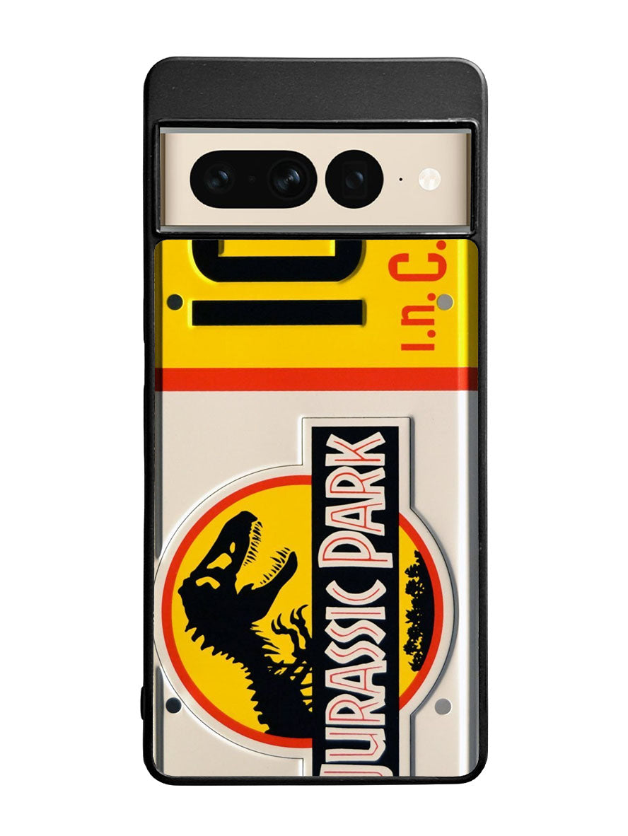 Jurassic Park Jeep License Google Pixel 7 Pro Case