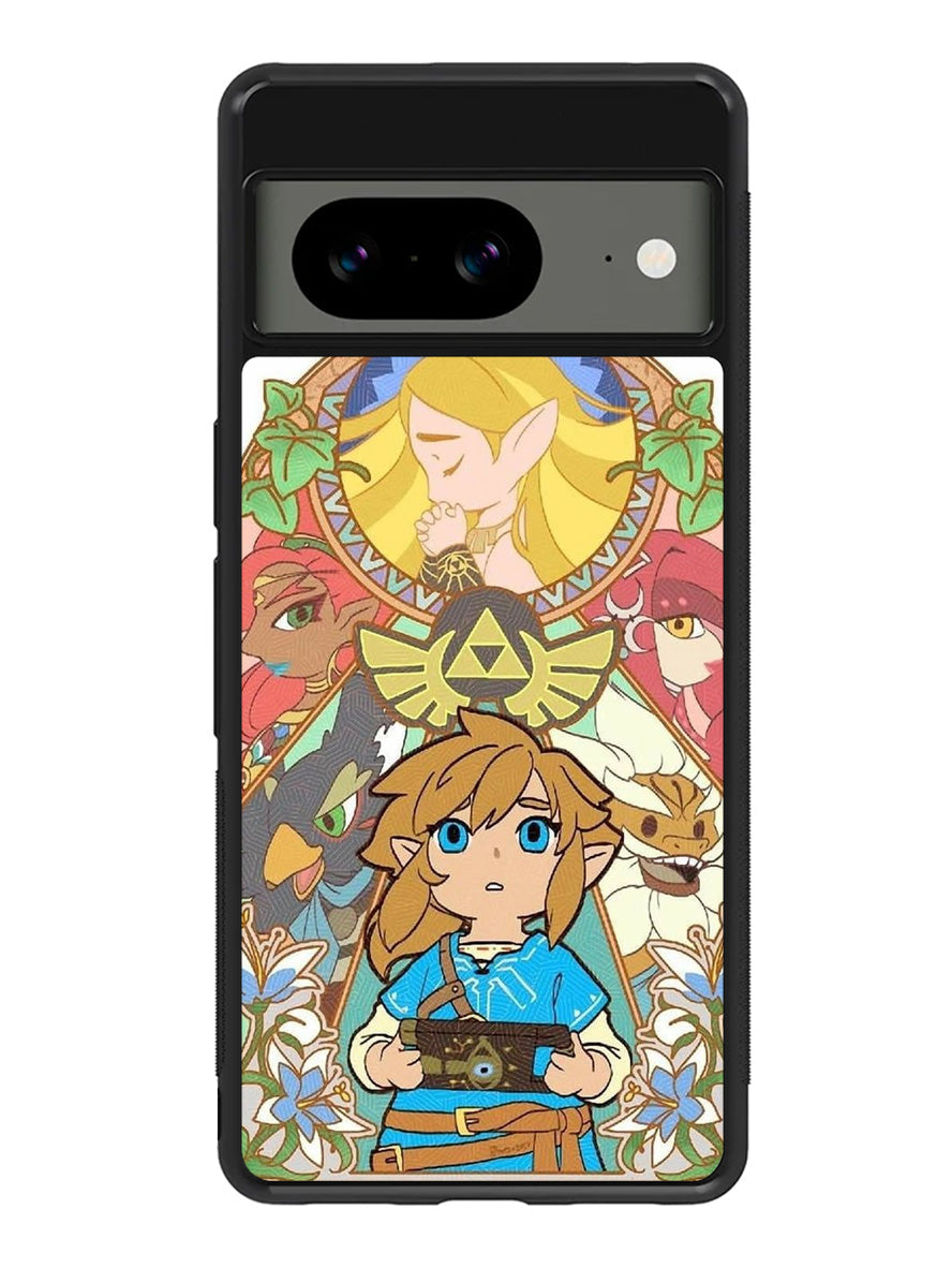 Legend of Zelda Chibi Google Pixel 8a Case