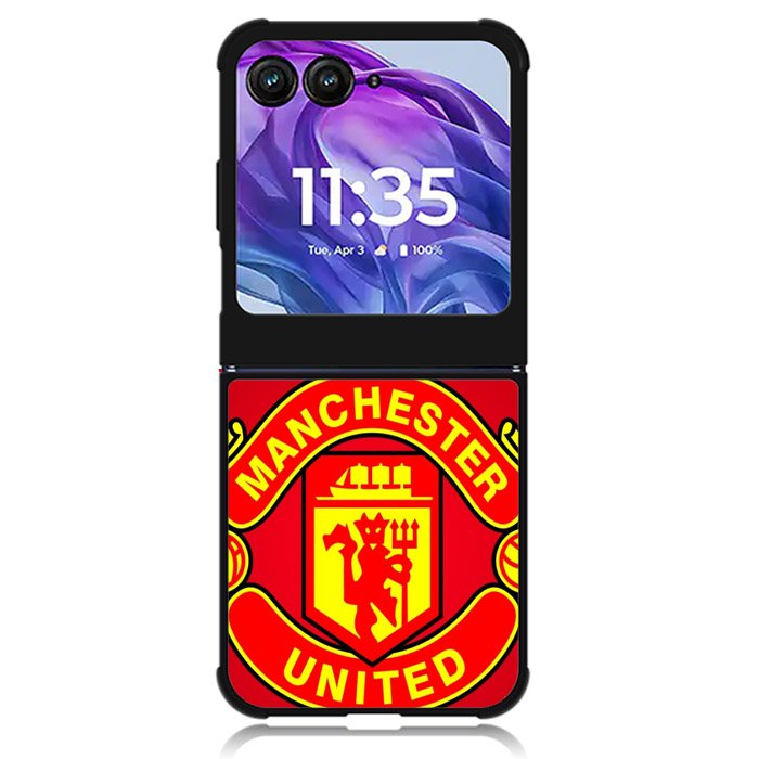 manchester united 2nd Motorola Moto Razr 2024 , Moto Razr 50 Case
