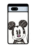 Mickey Mouse Hand Drawing Google Pixel 7A Case