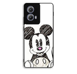 Mickey Mouse Hand Drawing Motorola Moto Edge 2024 Case FE8053