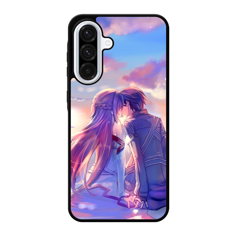 Anime Asuna Yuuki Kirito Sinon SAO Samsung Galaxy A56 Case FE3866
