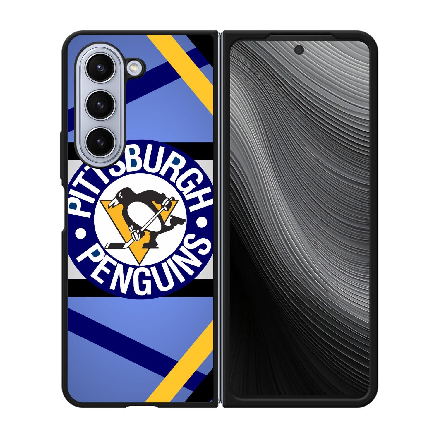 pittsburgh penguins logo Case Samsung Galaxy z Fold 5 5G BC1639