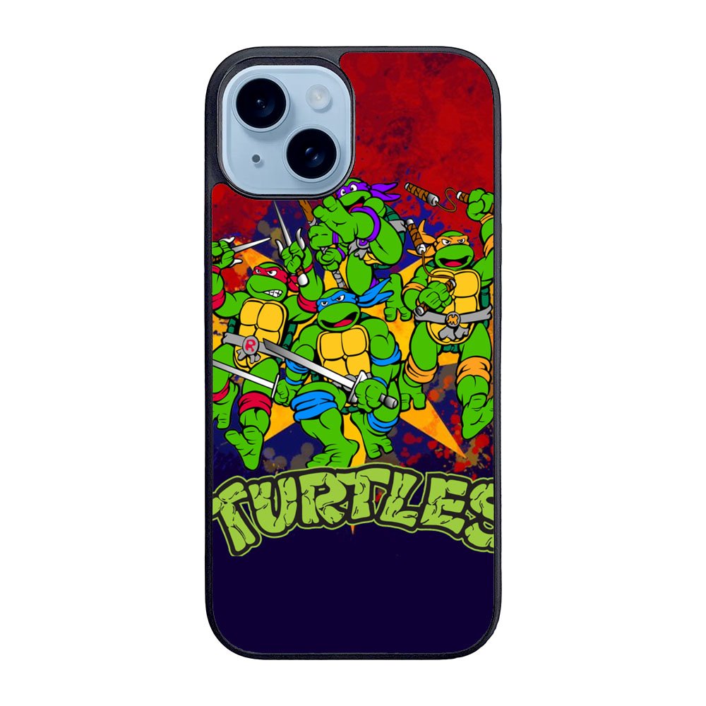 Cute Teenage Mutant Ninja Turtles Case iPhone 15 BC1611