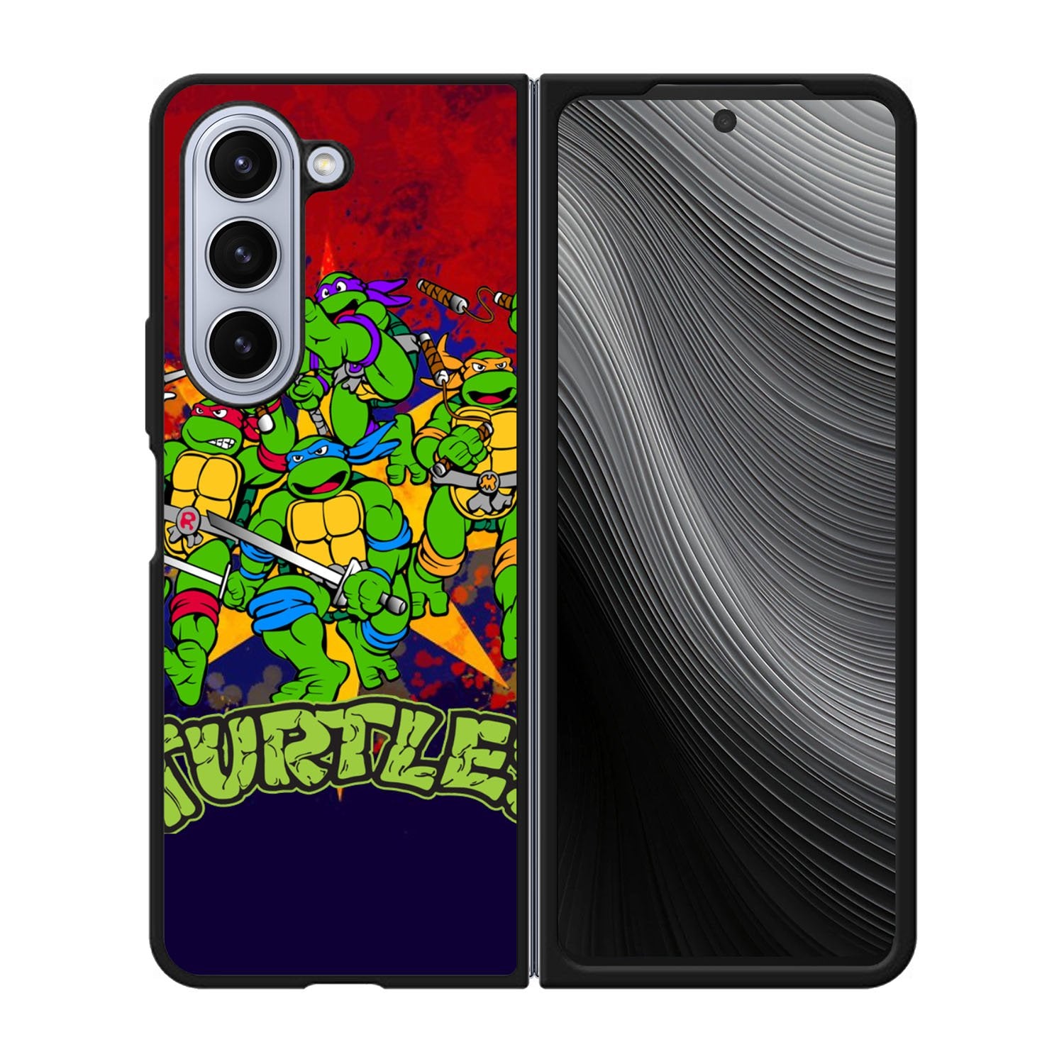 Cute Teenage Mutant Ninja Turtles Case Samsung Galaxy z Fold 5 5G BC1611