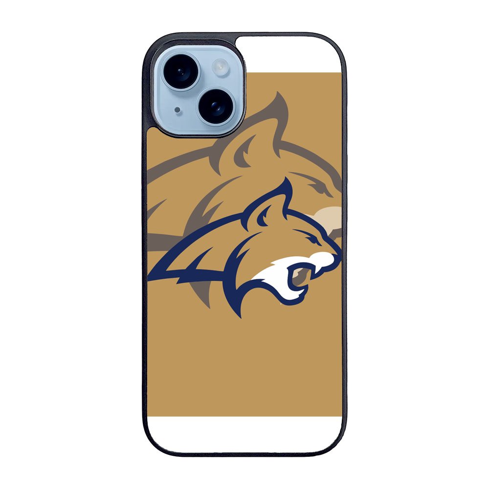Montana State Bobcats logo Case iPhone 15 Plus BC1629