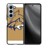 Montana State Bobcats logo Case Samsung Galaxy z Fold 5 5G BC1629