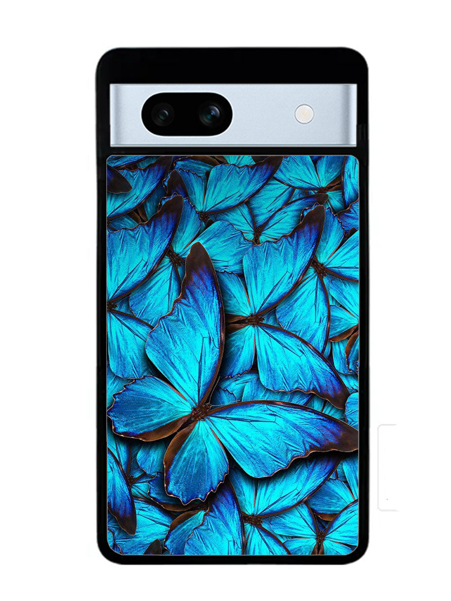 Butterfly Blue Google Pixel 7A Case