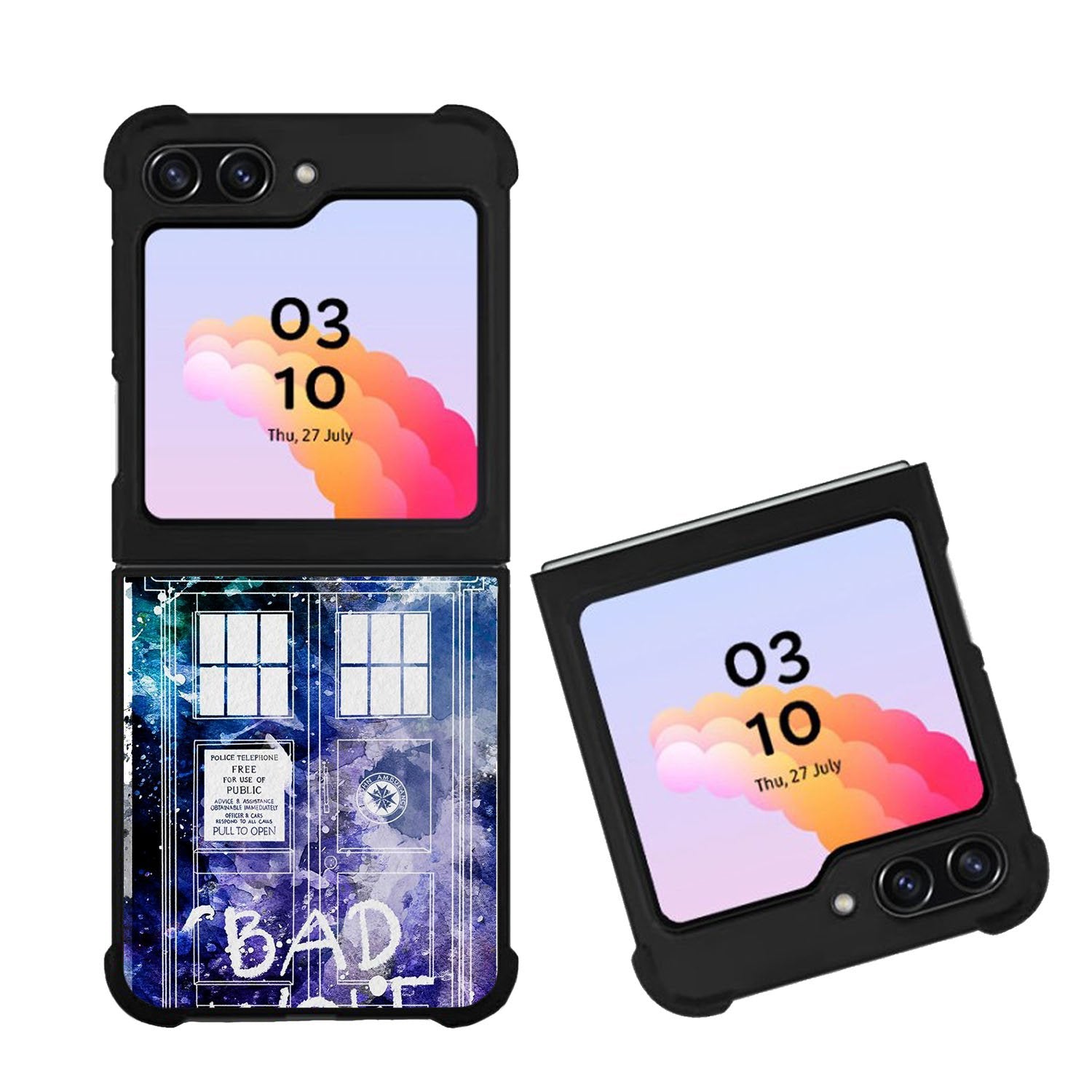 Doctor Who Police Box Case Samsung Galaxy Z Flip 5 5G BC0051