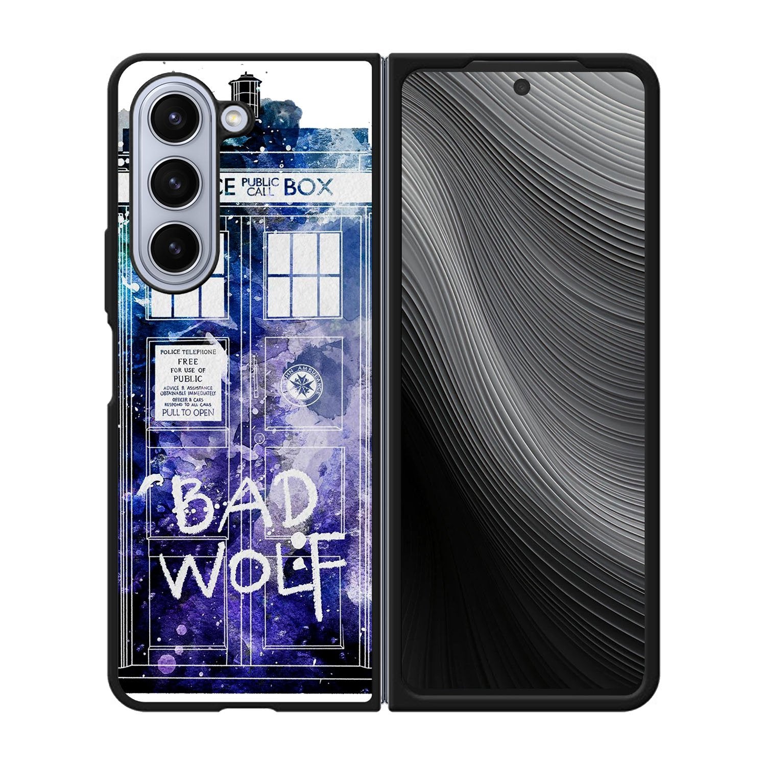 Doctor Who Police Box Case Samsung Galaxy z Fold 5 5G BC0051