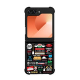 Friends TV Show Poster Case Samsung Galaxy Z Flip 6 5G BC0057
