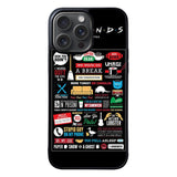 Friends TV Show Poster Case iPhone 15 Pro Max BC0057