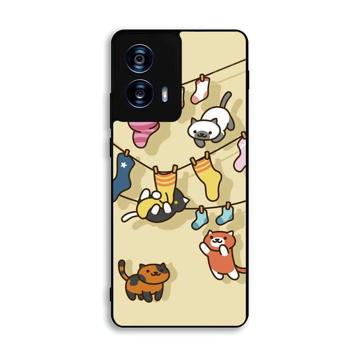 Neko Atsume Motorola Moto G Power 5G 2024 Case BC0031