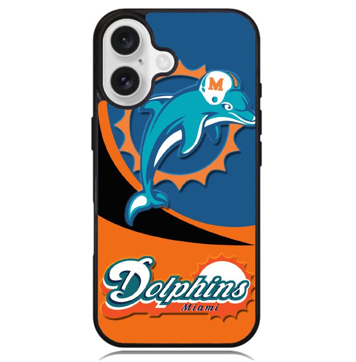 Miami Dolphins Logo Case iPhone 16 BC0025
