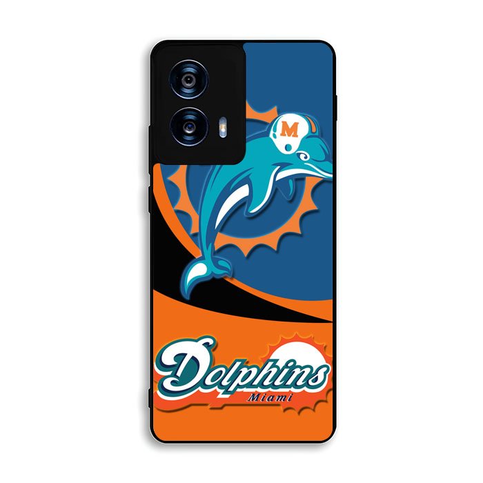 Miami Dolphins Logo Motorola Moto G Power 5G 2024 Case BC0025