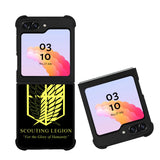 Attack on Titan Scouting Legion Case Samsung Galaxy Z Flip 5 5G BC0076