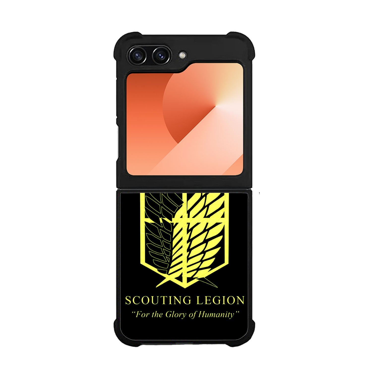 Attack on Titan Scouting Legion Case Samsung Galaxy Z Flip 6 5G BC0076