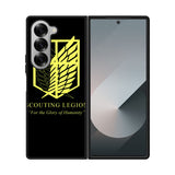 Attack on Titan Scouting Legion Case Samsung Galaxy Z Fold 6 5G BC0076