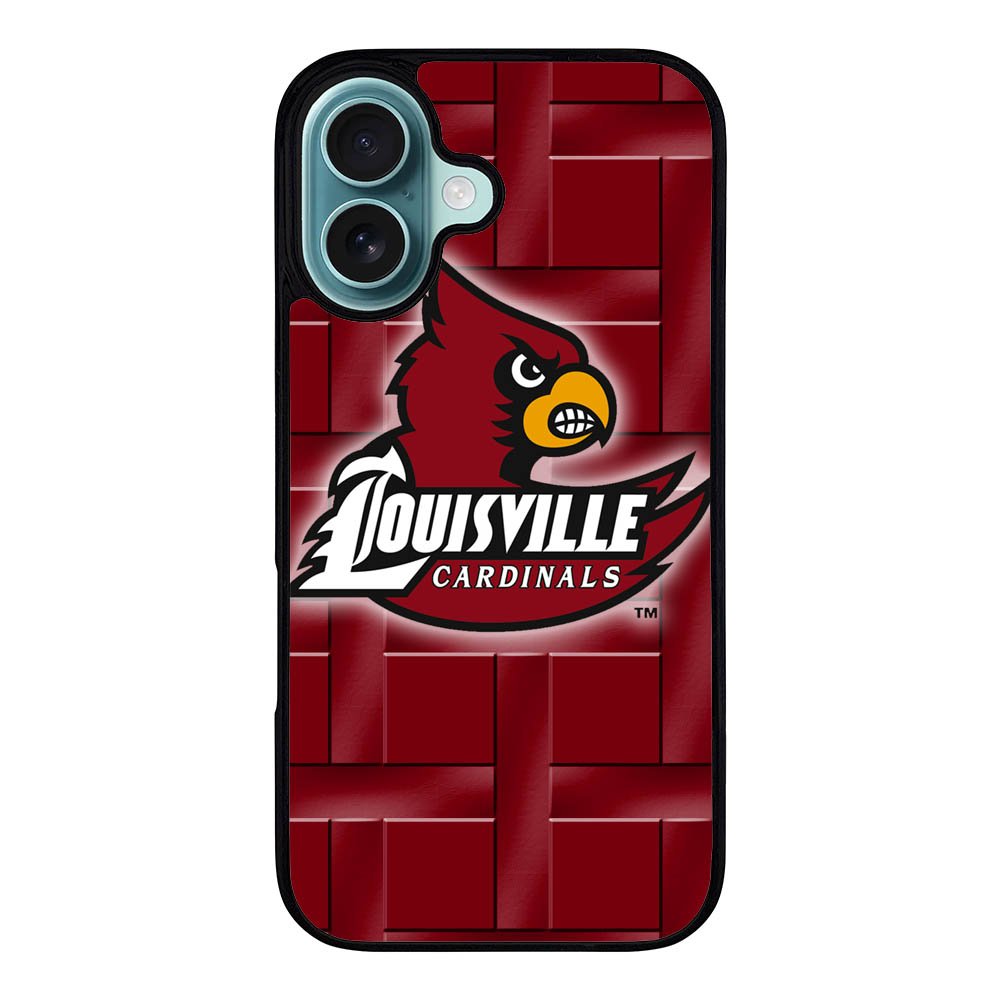 Louisville Cardinal Logo Case iPhone 16 Plus BC0023