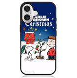A Charlie Brown Peanuts Christmas Cartoon Case iPhone 16 BC0071