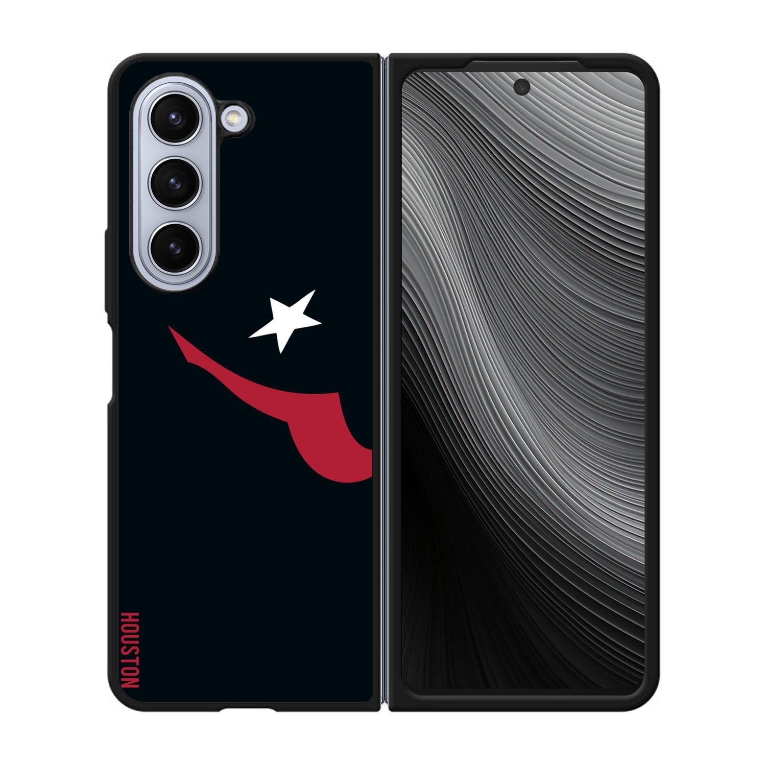 Houston Texans Art Sports Case Samsung Galaxy z Fold 5 5G BC0045