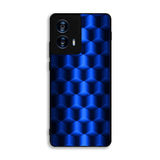 Abstract Blue Parallax Cubes Pattern Motorola Moto G Power 5G 2024 Case BC0072